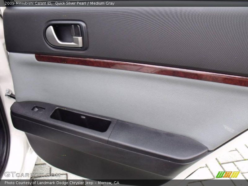 Quick Silver Pearl / Medium Gray 2009 Mitsubishi Galant ES