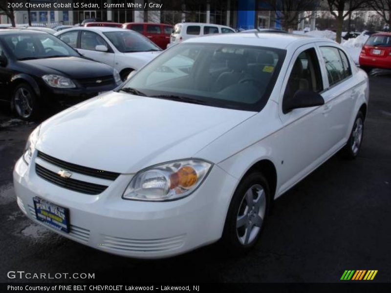 Summit White / Gray 2006 Chevrolet Cobalt LS Sedan