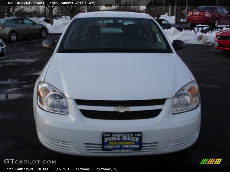 Summit White / Gray 2006 Chevrolet Cobalt LS Sedan