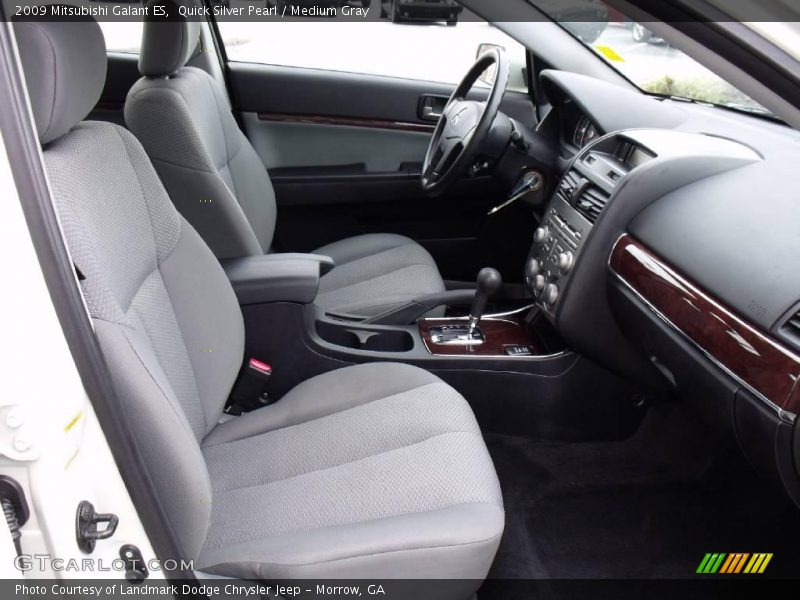 Quick Silver Pearl / Medium Gray 2009 Mitsubishi Galant ES