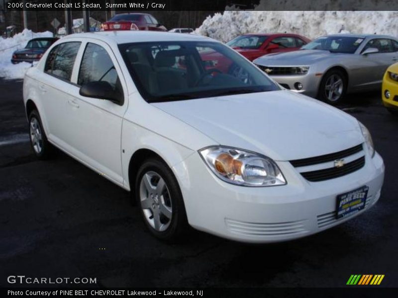 Summit White / Gray 2006 Chevrolet Cobalt LS Sedan