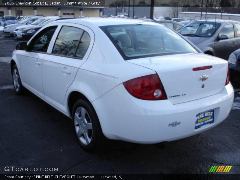Summit White / Gray 2006 Chevrolet Cobalt LS Sedan