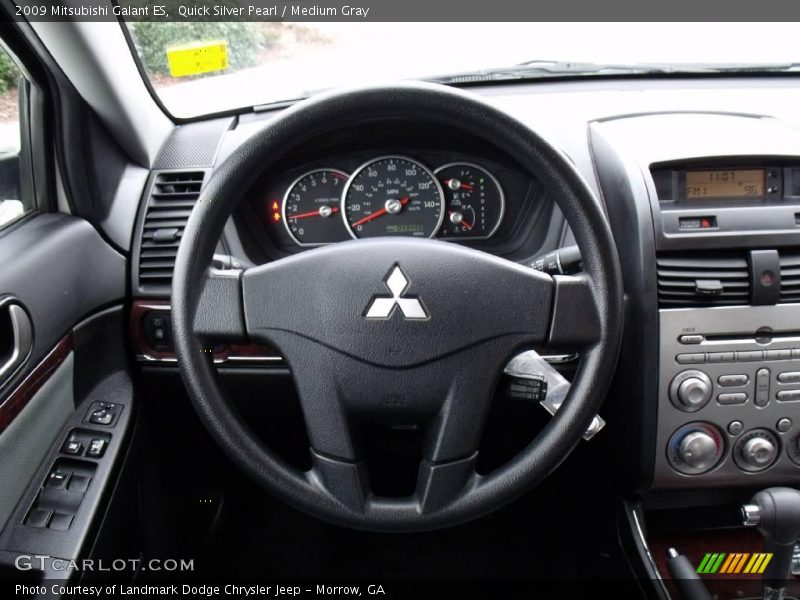 Quick Silver Pearl / Medium Gray 2009 Mitsubishi Galant ES