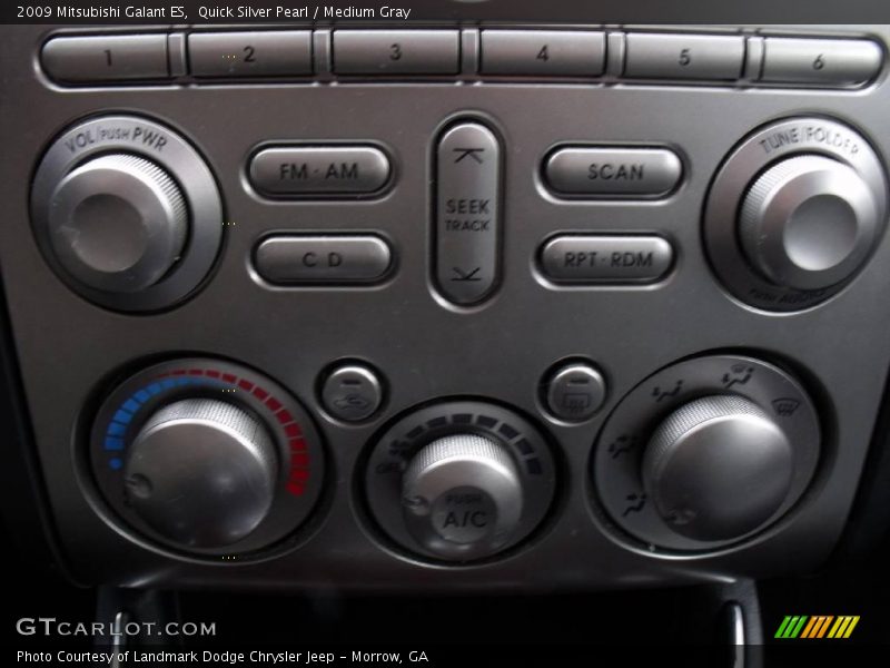 Quick Silver Pearl / Medium Gray 2009 Mitsubishi Galant ES