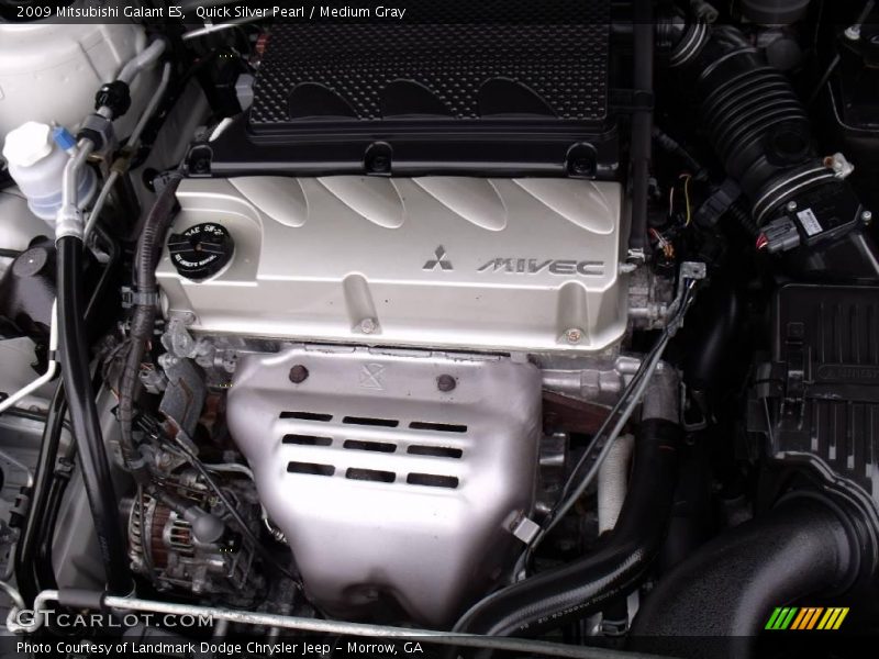 Quick Silver Pearl / Medium Gray 2009 Mitsubishi Galant ES