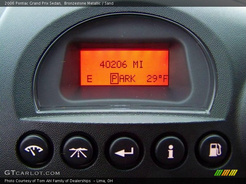 Bronzestone Metallic / Sand 2006 Pontiac Grand Prix Sedan