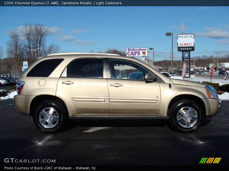 Sandstone Metallic / Light Cashmere 2006 Chevrolet Equinox LT AWD