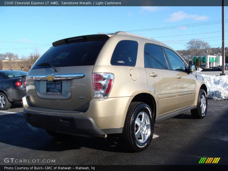 Sandstone Metallic / Light Cashmere 2006 Chevrolet Equinox LT AWD