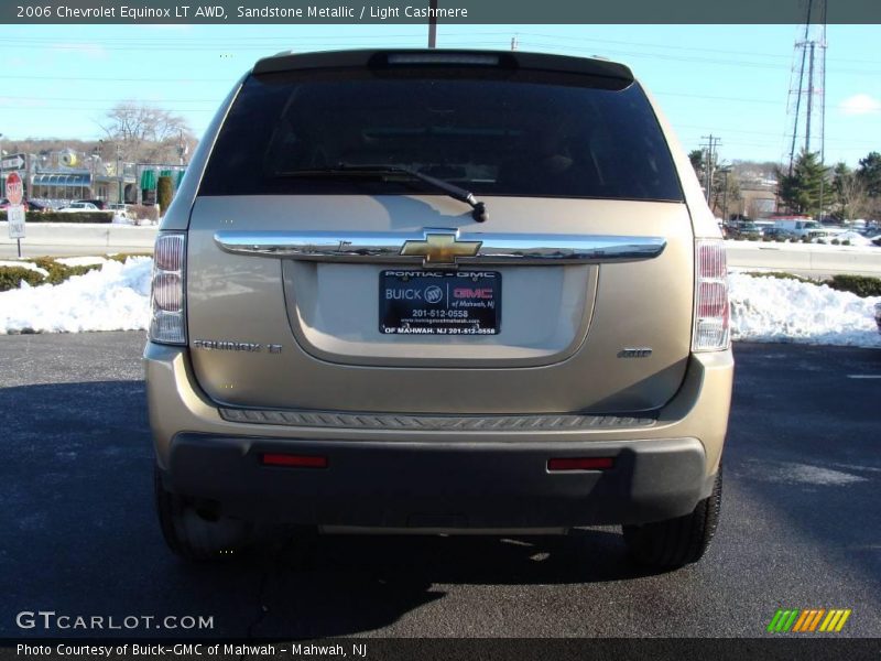 Sandstone Metallic / Light Cashmere 2006 Chevrolet Equinox LT AWD