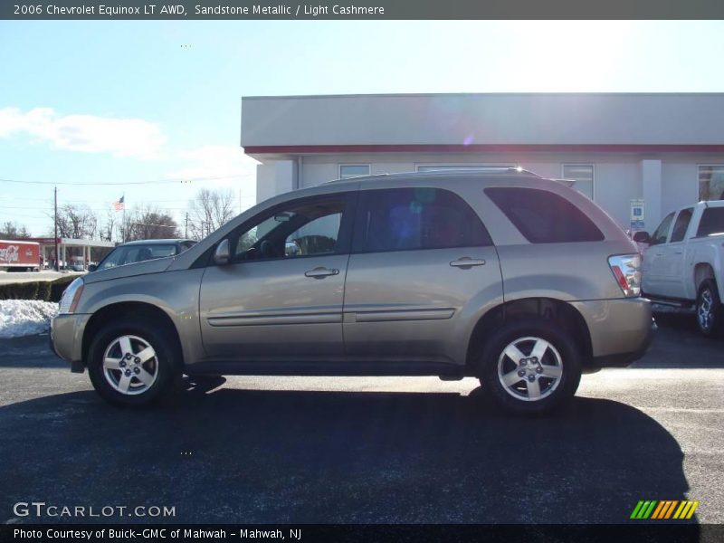 Sandstone Metallic / Light Cashmere 2006 Chevrolet Equinox LT AWD