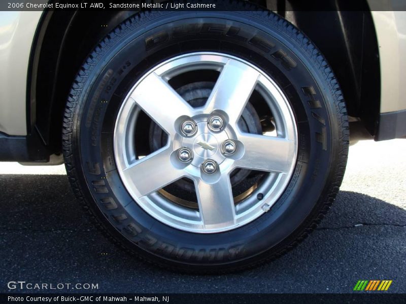 Sandstone Metallic / Light Cashmere 2006 Chevrolet Equinox LT AWD