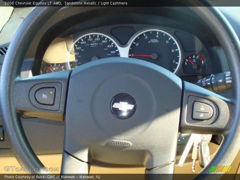 Sandstone Metallic / Light Cashmere 2006 Chevrolet Equinox LT AWD