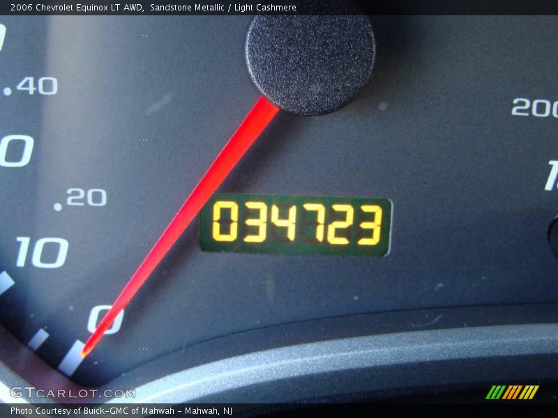 Sandstone Metallic / Light Cashmere 2006 Chevrolet Equinox LT AWD