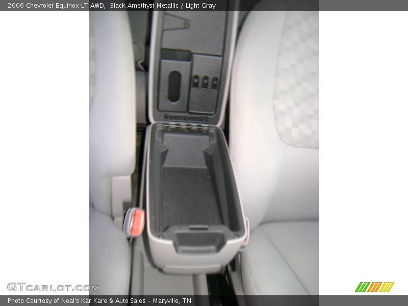 Black Amethyst Metallic / Light Gray 2006 Chevrolet Equinox LT AWD