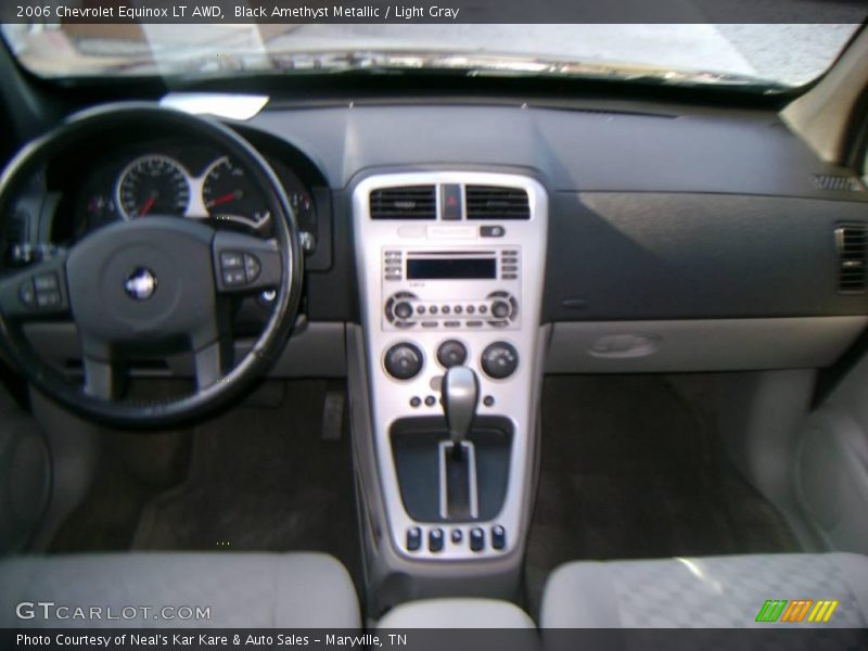Black Amethyst Metallic / Light Gray 2006 Chevrolet Equinox LT AWD