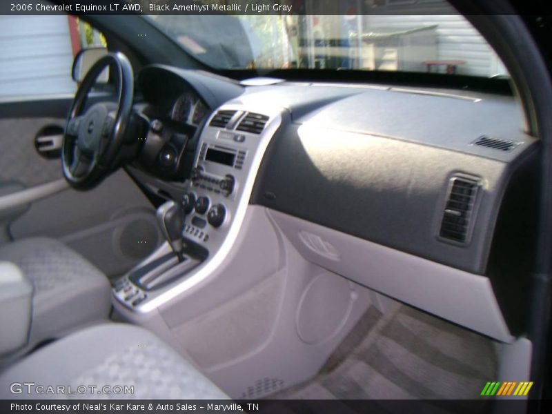 Black Amethyst Metallic / Light Gray 2006 Chevrolet Equinox LT AWD