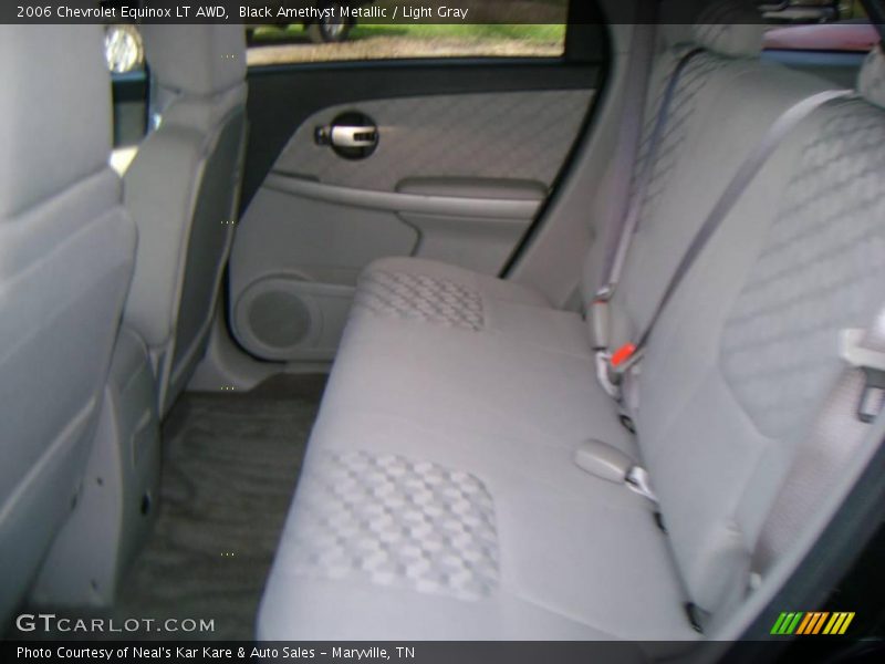 Black Amethyst Metallic / Light Gray 2006 Chevrolet Equinox LT AWD