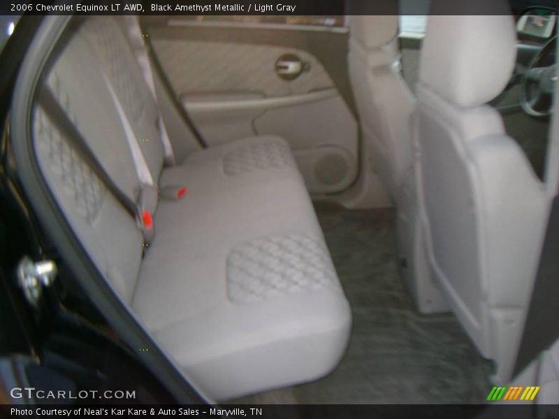 Black Amethyst Metallic / Light Gray 2006 Chevrolet Equinox LT AWD