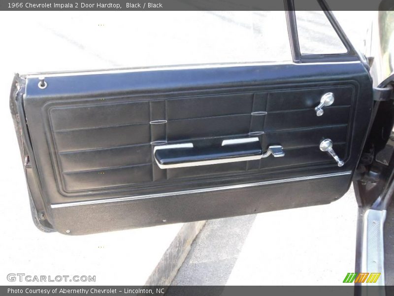 Black / Black 1966 Chevrolet Impala 2 Door Hardtop