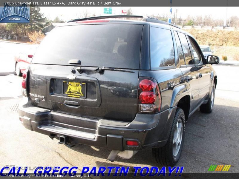 Dark Gray Metallic / Light Gray 2006 Chevrolet TrailBlazer LS 4x4
