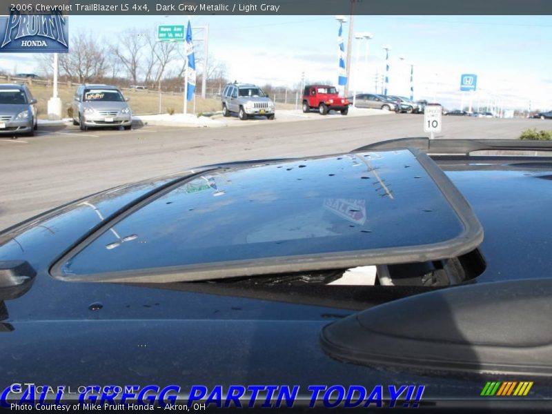 Dark Gray Metallic / Light Gray 2006 Chevrolet TrailBlazer LS 4x4
