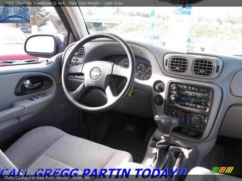 Dark Gray Metallic / Light Gray 2006 Chevrolet TrailBlazer LS 4x4