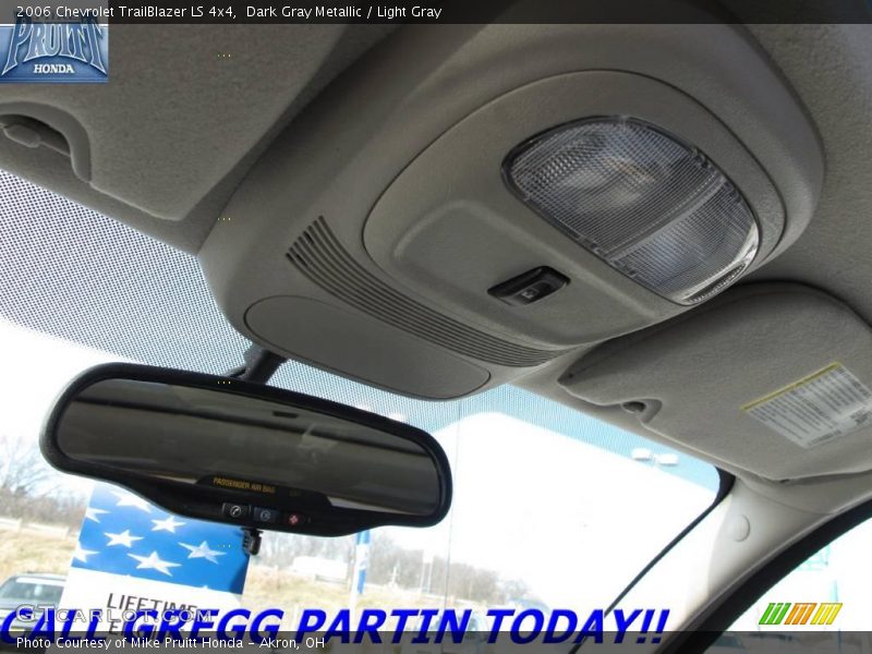 Dark Gray Metallic / Light Gray 2006 Chevrolet TrailBlazer LS 4x4