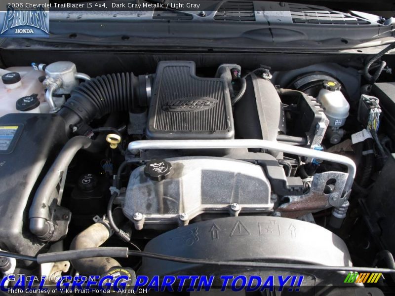 Dark Gray Metallic / Light Gray 2006 Chevrolet TrailBlazer LS 4x4
