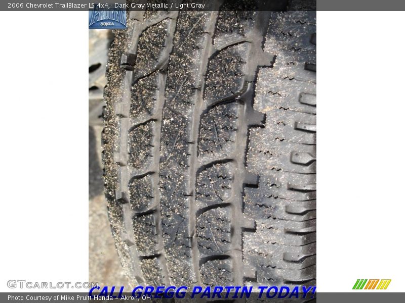 Dark Gray Metallic / Light Gray 2006 Chevrolet TrailBlazer LS 4x4