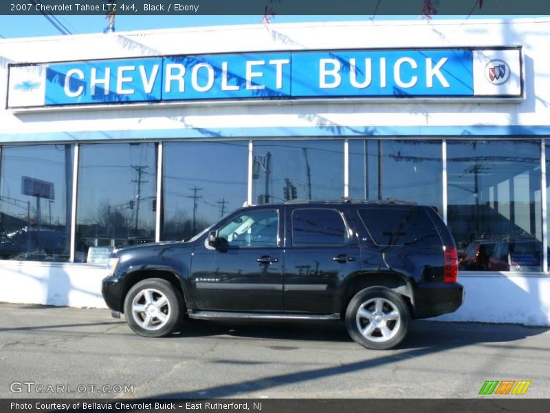 Black / Ebony 2007 Chevrolet Tahoe LTZ 4x4