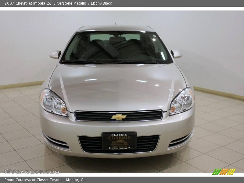 Silverstone Metallic / Ebony Black 2007 Chevrolet Impala LS