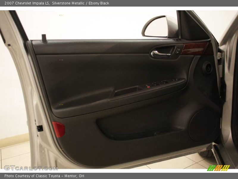 Silverstone Metallic / Ebony Black 2007 Chevrolet Impala LS