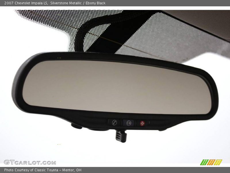 Silverstone Metallic / Ebony Black 2007 Chevrolet Impala LS
