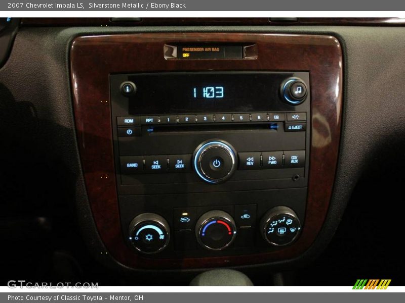 Silverstone Metallic / Ebony Black 2007 Chevrolet Impala LS
