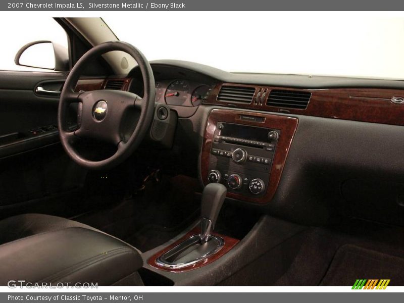 Silverstone Metallic / Ebony Black 2007 Chevrolet Impala LS