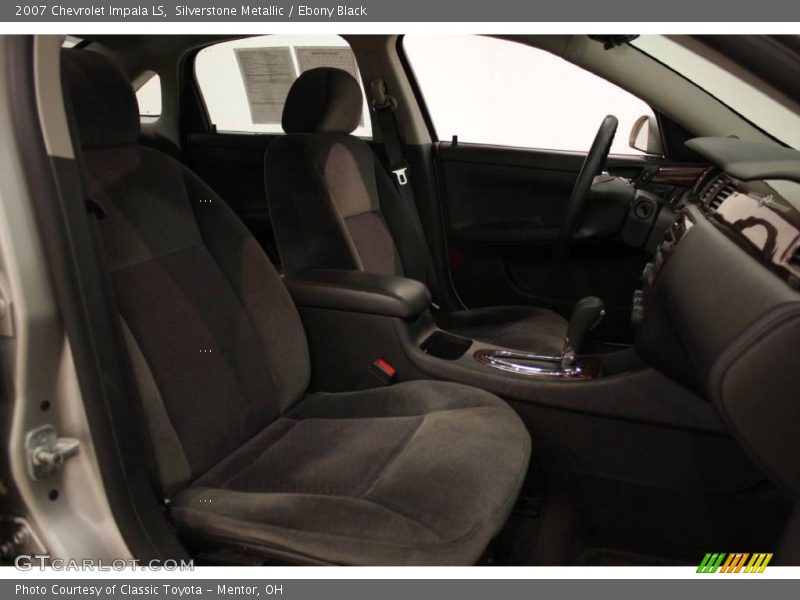 Silverstone Metallic / Ebony Black 2007 Chevrolet Impala LS