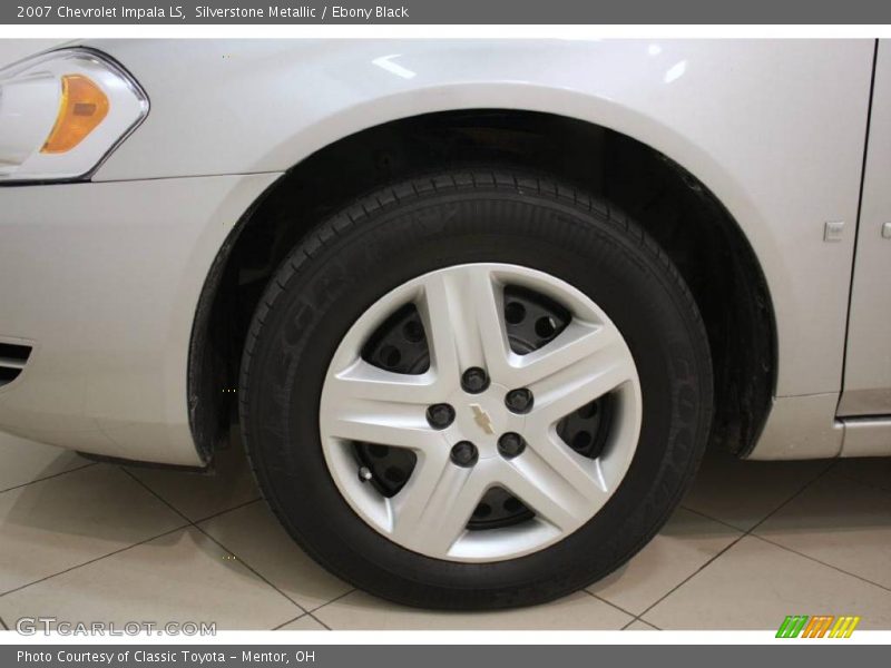 Silverstone Metallic / Ebony Black 2007 Chevrolet Impala LS