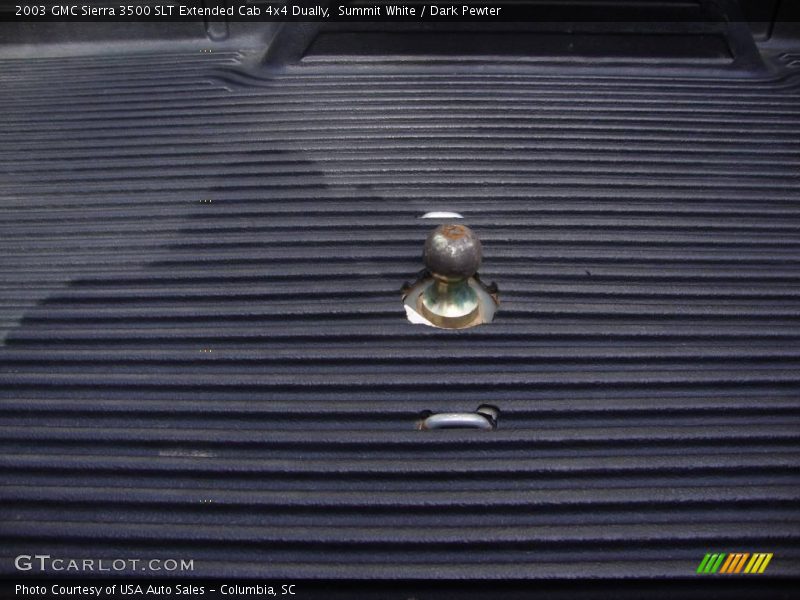 Summit White / Dark Pewter 2003 GMC Sierra 3500 SLT Extended Cab 4x4 Dually