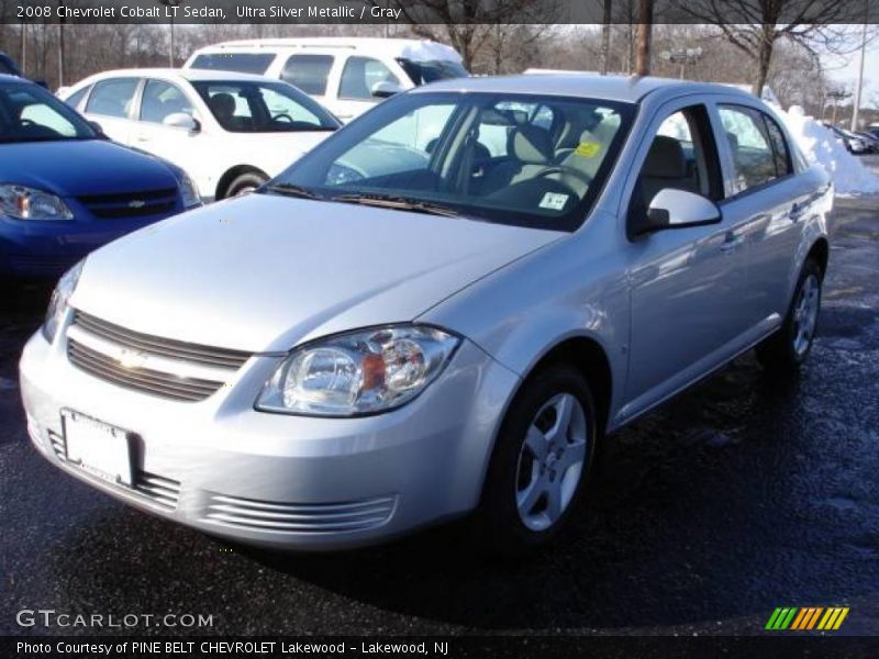 Ultra Silver Metallic / Gray 2008 Chevrolet Cobalt LT Sedan