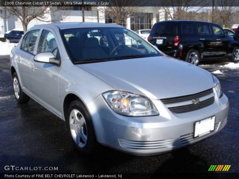 Ultra Silver Metallic / Gray 2008 Chevrolet Cobalt LT Sedan