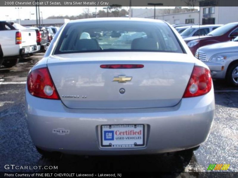Ultra Silver Metallic / Gray 2008 Chevrolet Cobalt LT Sedan