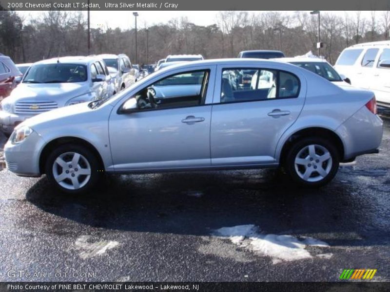 Ultra Silver Metallic / Gray 2008 Chevrolet Cobalt LT Sedan