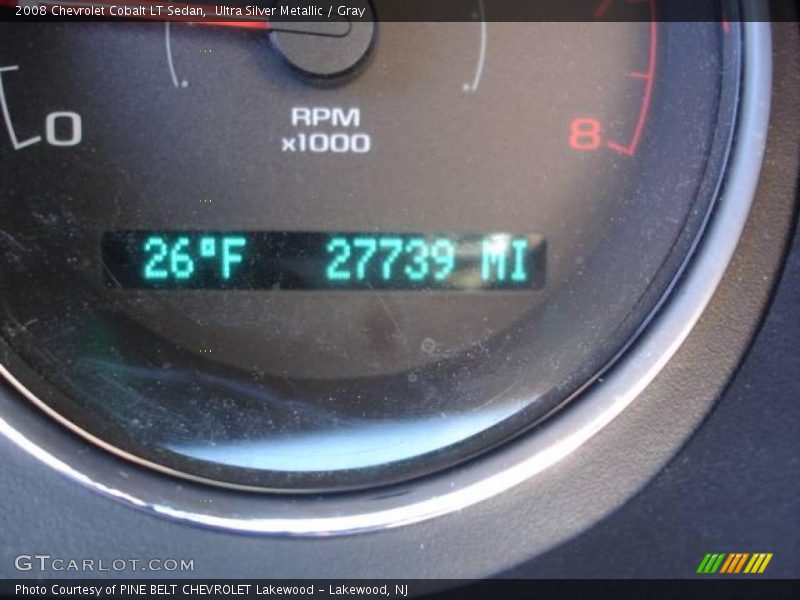 Ultra Silver Metallic / Gray 2008 Chevrolet Cobalt LT Sedan