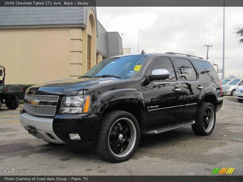 Black / Ebony 2008 Chevrolet Tahoe Z71 4x4