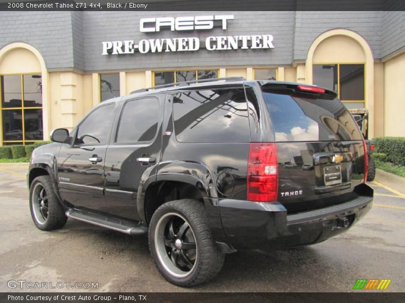 Black / Ebony 2008 Chevrolet Tahoe Z71 4x4