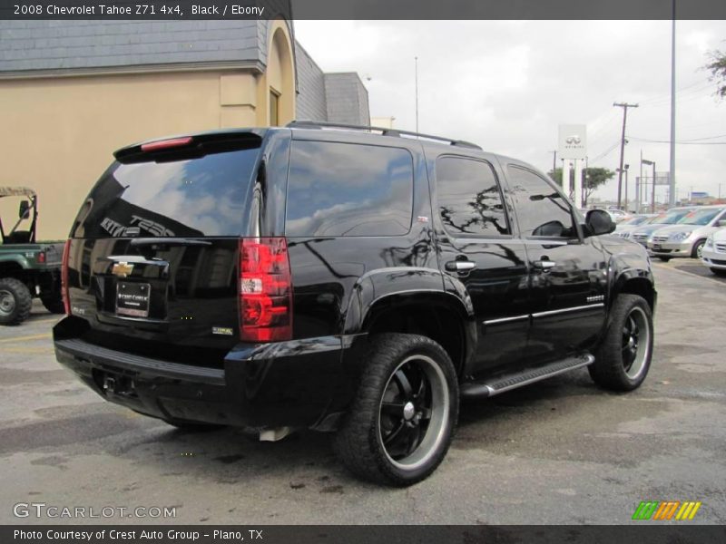 Black / Ebony 2008 Chevrolet Tahoe Z71 4x4