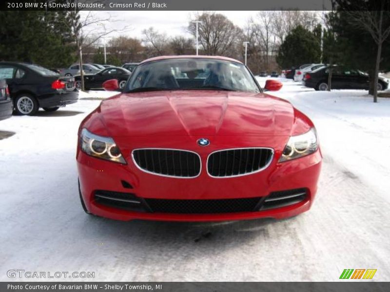Crimson Red / Black 2010 BMW Z4 sDrive30i Roadster