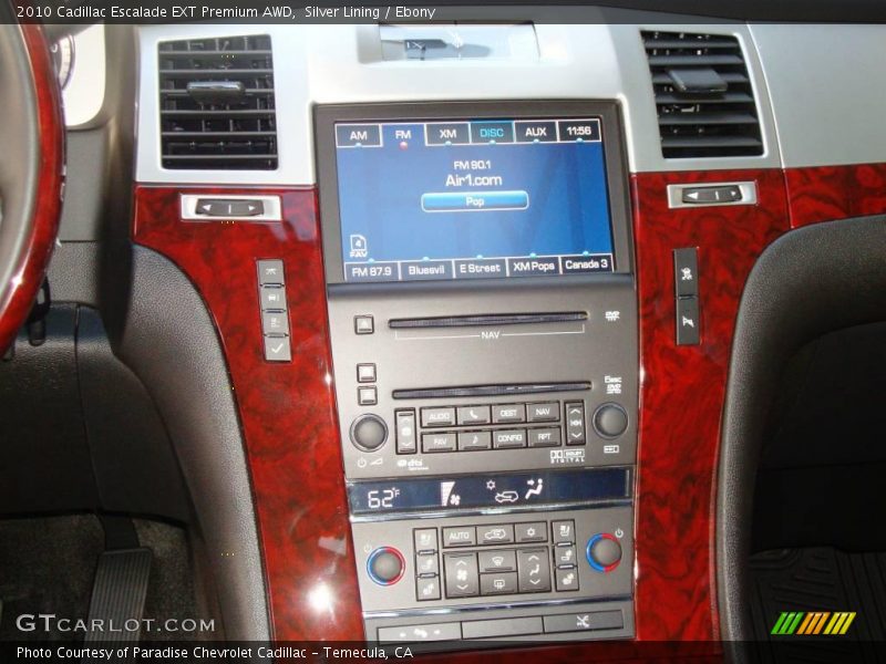 Silver Lining / Ebony 2010 Cadillac Escalade EXT Premium AWD