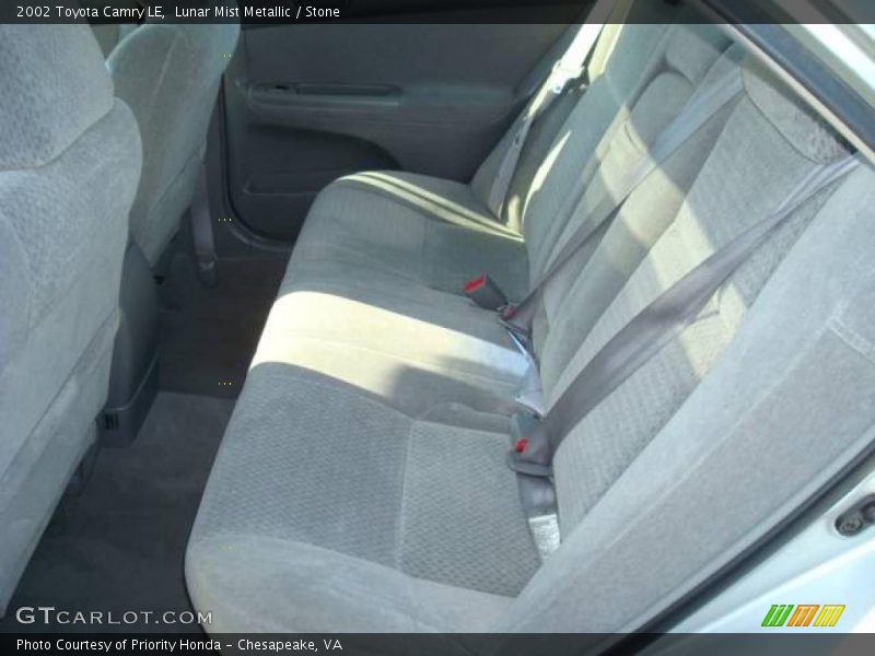 Lunar Mist Metallic / Stone 2002 Toyota Camry LE