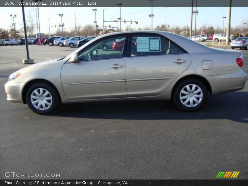 Desert Sand Mica / Taupe 2006 Toyota Camry LE